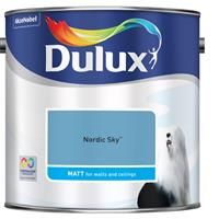 Dulux Nordic sky Matt Emulsion paint 2.5L