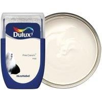 Dulux 5267826 Walls & Ceilings Tester Paint, Fine Cream