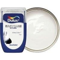 Dulux 5268147 Easycare Kitchen Tester Paint, White Cotton, 30 Millilitres