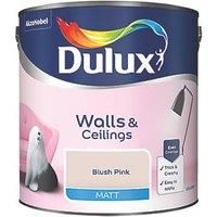 Dulux Standard Blush pink Matt Emulsion paint 2.5L
