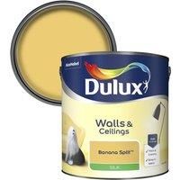 Dulux Banana split Silk Emulsion paint 2.5L