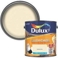 Dulux Easycare Washable & Tough Matt Emulsion Paint For Walls And Ceilings - Daffodil White 2.5L
