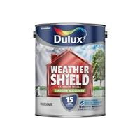 Dulux Weathershield All weather protection Pale slate Smooth Matt Masonry paint 5L