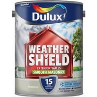 Dulux Weathershield Smooth Masonry Paint - Green Ivy - 5L