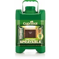 Cuprinol One coat sprayable Forest oak Matt Fence & shed Treatment 5L
