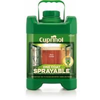 Cuprinol One Coat Sprayable Fence Treatment Rich Cedar 5 Litre