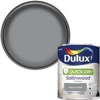 Dulux - Retail Quick Dry Satinwood - 750ml - Natural Slate