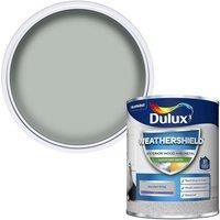 Dulux Weathershield Quick Dry Satin Paint - Garden Grey - 750ML, 5362493