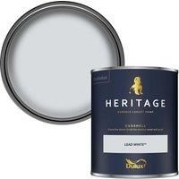 Dulux Heritage Durable Luxury Interior Paint Eggshell 750ml Tin Lead White