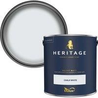 Dulux Heritage Matt Emulsion Paint  Chalk White  2.5L