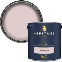 Dulux Heritage Matt Emulsion Paint  Potters Pink  2.5L