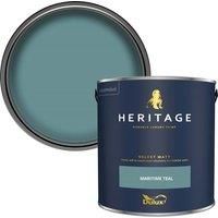 Dulux Heritage Matt Emulsion Paint  Maritime Teal  2.5L