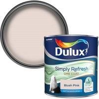 Dulux Simply Refresh Blush Pink Matt Emulsion Paint 2.5L  wilko