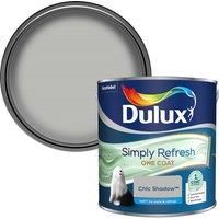 Dulux Simply Refresh Matt Emulsion Paint - Chic Shadow - 2.5L