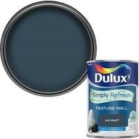 Dulux Simply Refresh Feature Wall Matt Emulsion Paint - Ink Well - 1.25L, 5569242