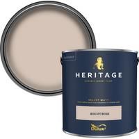 Dulux Heritage Matt Emulsion Paint - Biscuit Beige - 2.5L