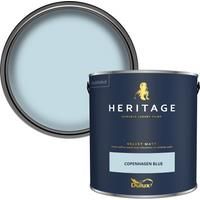Dulux Heritage Matt Emulsion Paint - Copenhagen Blue - 2.5L