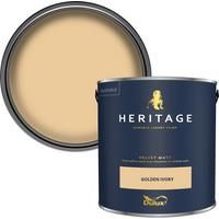 Dulux Heritage Matt Emulsion Paint - Golden Ivory - 2.5L