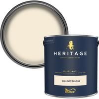 Dulux Heritage Matt Emulsion Paint - DH Linen Colour - 2.5L