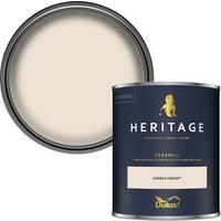 Dulux Heritage Eggshell Paint  Candle Cream  750ml