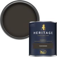 Dulux Heritage Eggshell Paint  Tudor Brown  750ml