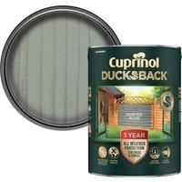 Cuprinol Ducksback Shed & Fence Paint Dusted Aloe - 5L