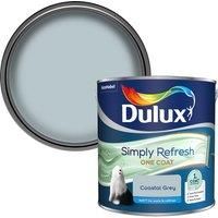 Dulux Simply Refresh One Coat Matt Emulsion Paint - Coastal Grey - 2.5L