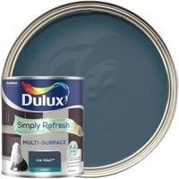 Dulux Simply Refresh Multi-Surface Eggshell Paint - Ink Well - 750ml