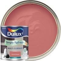 Dulux Simply Refresh Multi Surface Eggshell Paint Coral Charm - 750ml