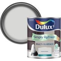 Dulux Simply Refresh Multi Surface Eggsgell Paint - Polished Pebble - 750ML
