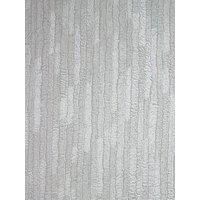 Crown Bergamo Leather Texture Wallpaper Off White, Silver (M1400)