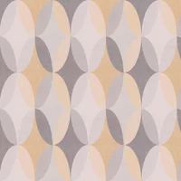 Kirby Oval Geo Mustard