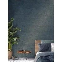 Crown Fusion Plain Navy Wallpaper M1769