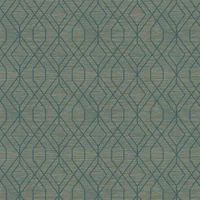 Crown Fusion Trellis Teal Wallpaper M1773