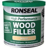 Ronseal High Performance Wood Filler - Natural 1Kg