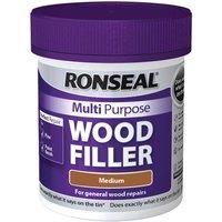 Ronseal RSLMPWFM250G 250g Medium Multi-Purpose Wood Filler Tube
