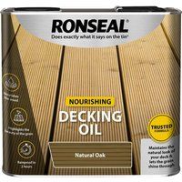 Ronseal Decking Oil Natural Oak 2.5L