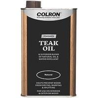 Colron Refined Teak Oil 500ml Natural Resin & Oils External Hardwood Furniture
