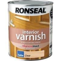 Ronseal Interior Varnish Clear Satin 2.5L