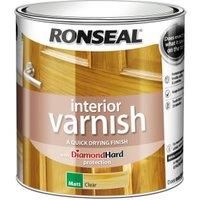 Ronseal Interior Varnish SATIN / MATT / GLOSS Diamond Hard Quick Drying 2.5L