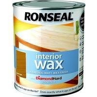 Ronseal RSLIWDO750 Interior Wax Dark Oak 750ml