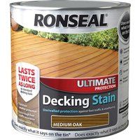 Ronseal Ultimate Protection Decking Stain - Long Lasting Protection