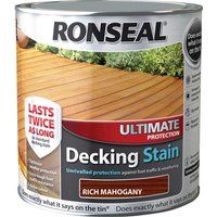 Ronseal Ultimate Protection Decking Stain - Long Lasting Protection
