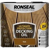 Ronseal Ultimate Protection Decking Oil Teak 2.5L