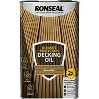 Ronseal Ultimate Protection Decking Oil - 5L - All Colours - FREE DELIVERY