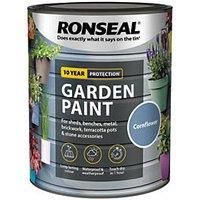 Ronseal Outdoor Garden Paint - For Exterior Wood Metal Stone Brick - All Colours