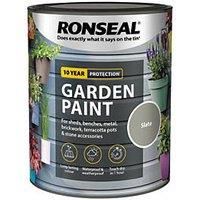 Ronseal RSLGPSL750 GPSL750 Garden Paint Slate 750ml, 750 ml