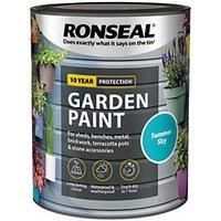 Ronseal Outdoor Garden Paint - For Exterior Wood Metal Stone Brick - All Colours