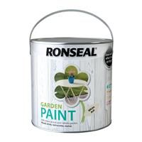 Ronseal RSLGPWA25L GPWA25L Garden Paint White Ash 2.5 Litre, 2.5 l (Pack of 1)