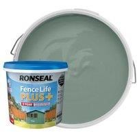 Ronseal RSLFLPPSA5L 5 Litre Fence Life Plus Paint - Sage